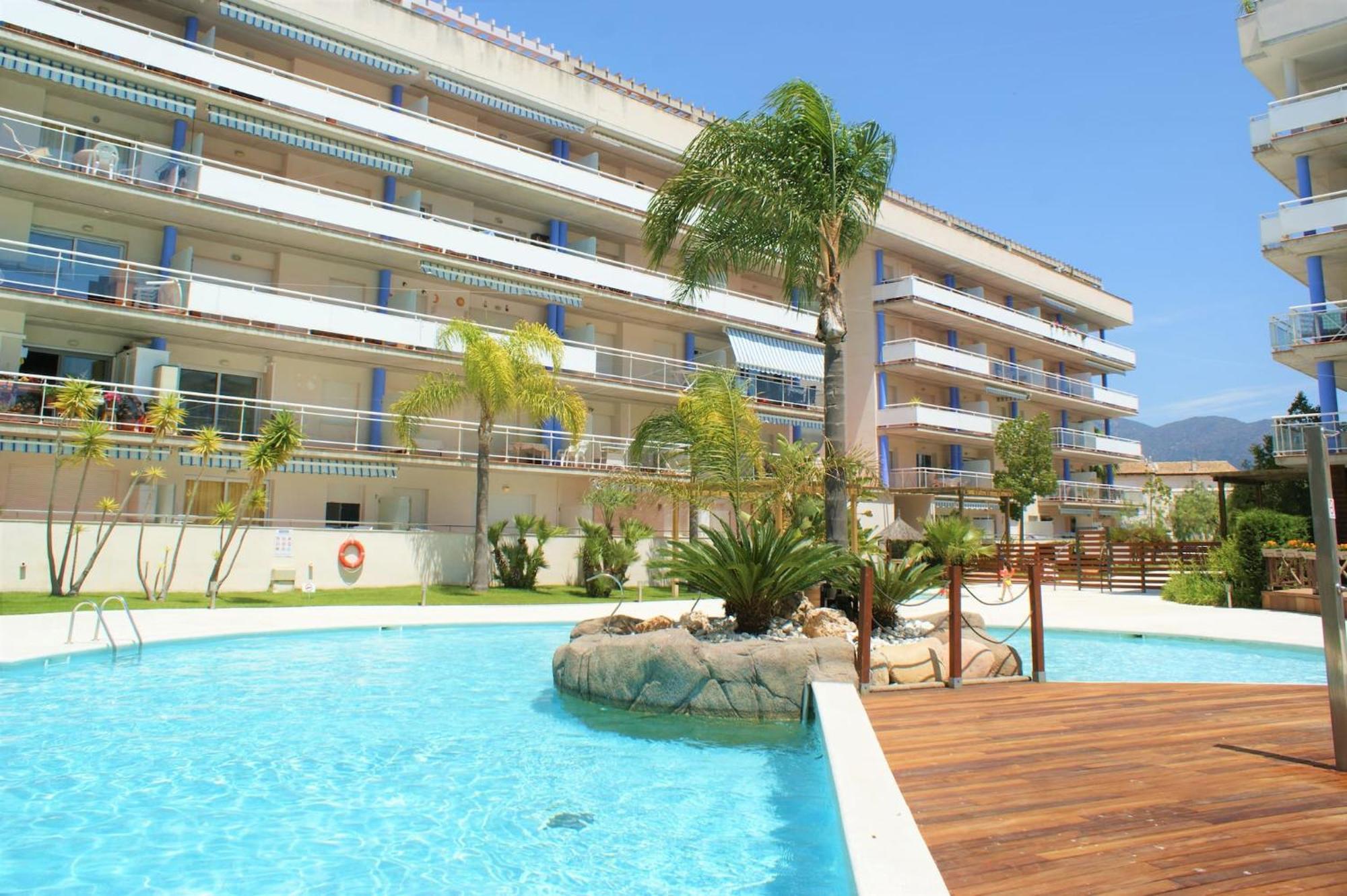 Precioso apartamento para 6 personas Rosas Exterior foto