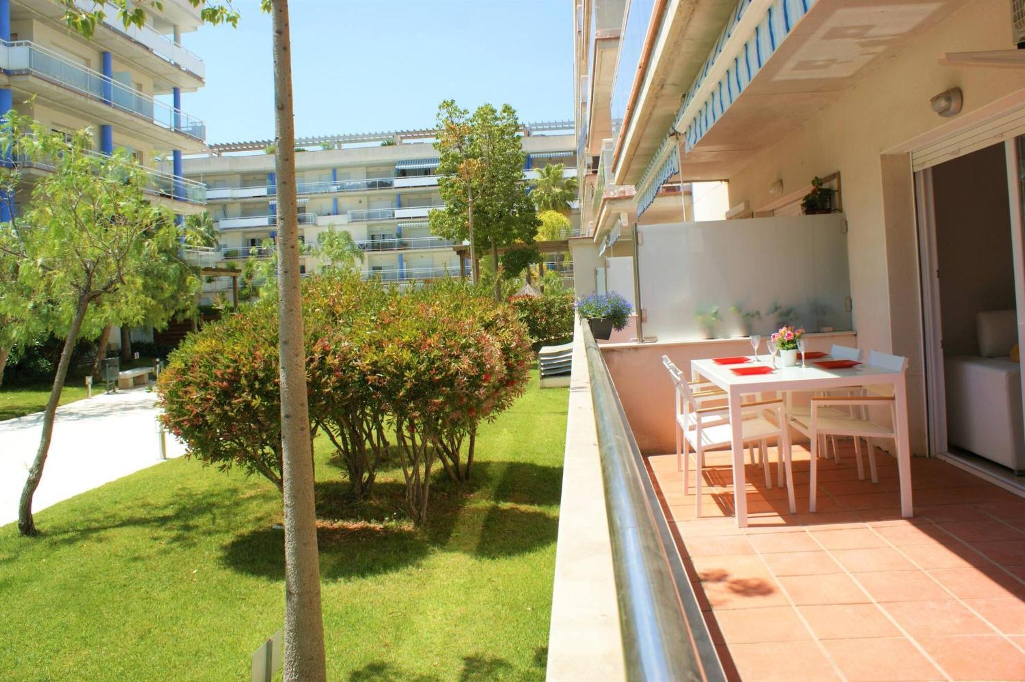 Precioso apartamento para 6 personas Rosas Exterior foto