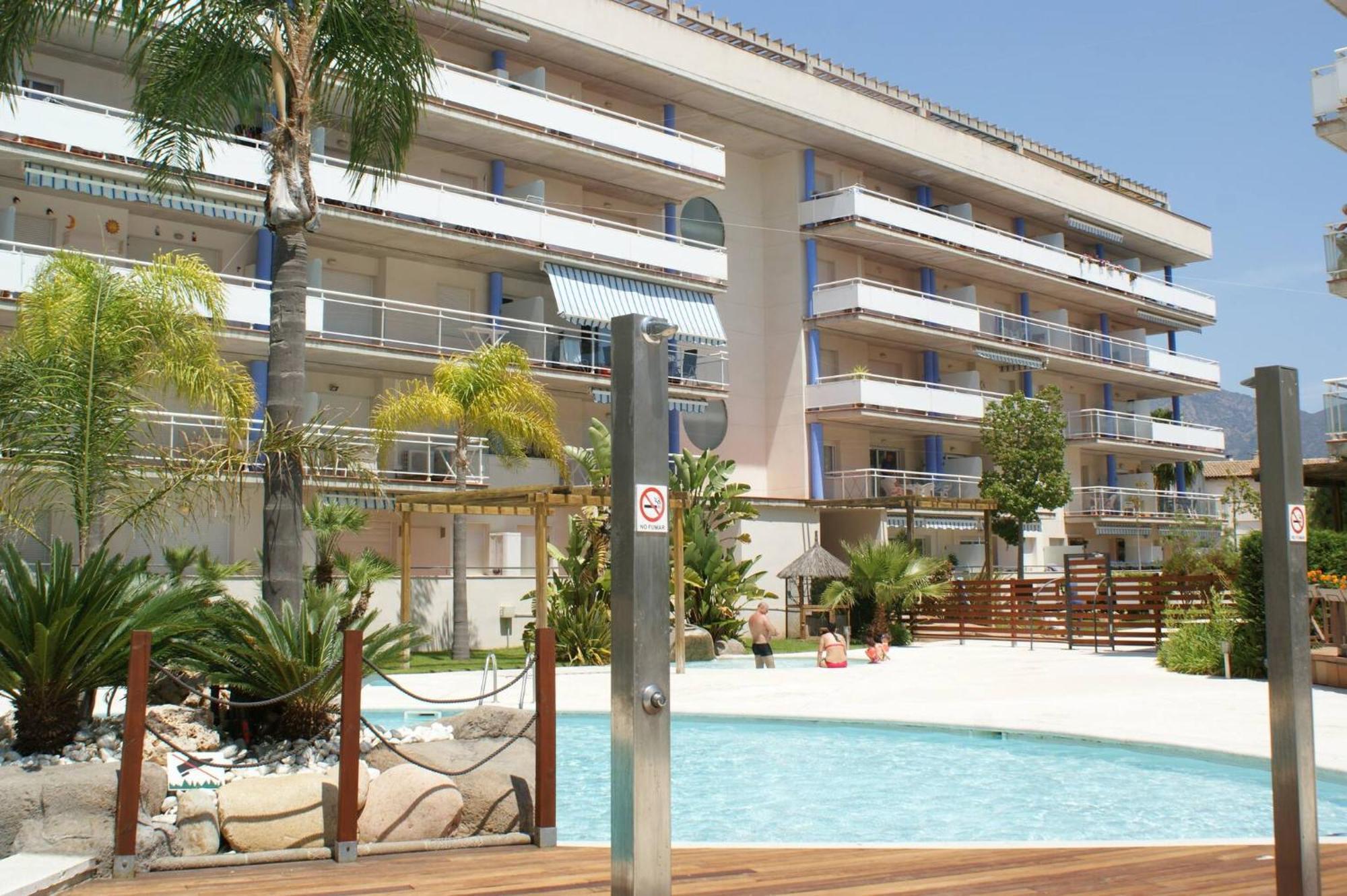 Precioso apartamento para 6 personas Rosas Exterior foto